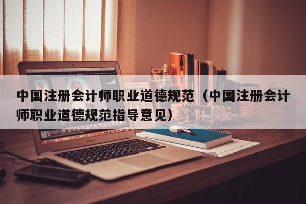 中国注册会计师职业道德规范（中国注册会计师职业道德规范指导意见）