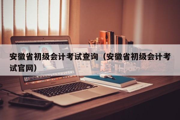 安徽省初级会计考试查询（安徽省初级会计考试官网）