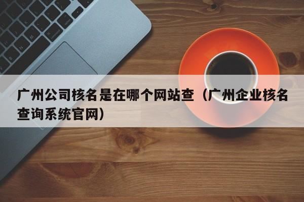 广州公司核名是在哪个网站查（广州企业核名查询系统官网）