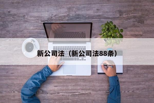 新公司法（新公司法88条）