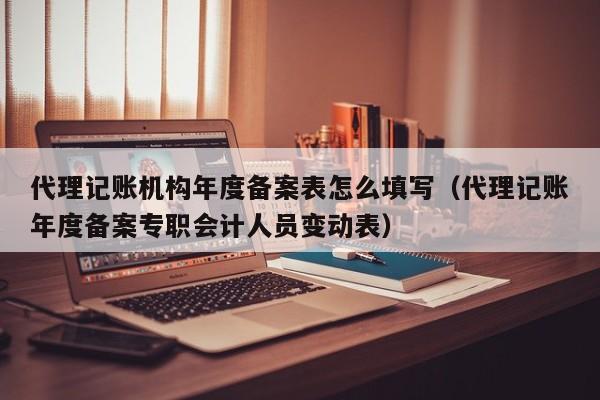代理记账机构年度备案表怎么填写（代理记账年度备案专职会计人员变动表）