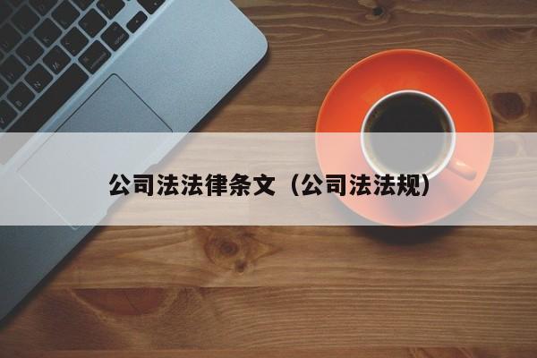 公司法法律条文（公司法法规）