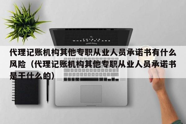 代理记账机构其他专职从业人员承诺书有什么风险（代理记账机构其他专职从业人员承诺书是干什么的）