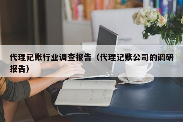 代理记账行业调查报告（代理记账公司的调研报告）