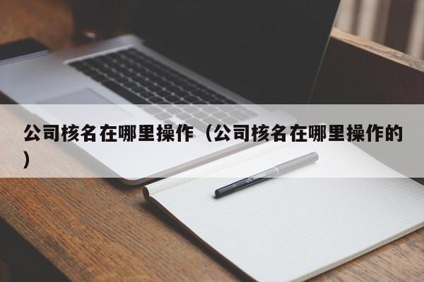 公司核名在哪里操作（公司核名在哪里操作的）