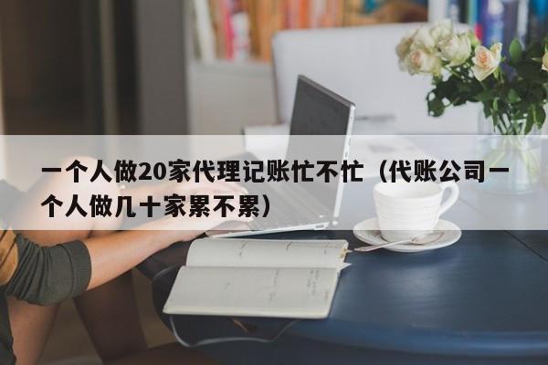一个人做20家代理记账忙不忙（代账公司一个人做几十家累不累）
