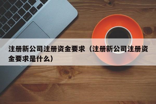注册新公司注册资金要求（注册新公司注册资金要求是什么）
