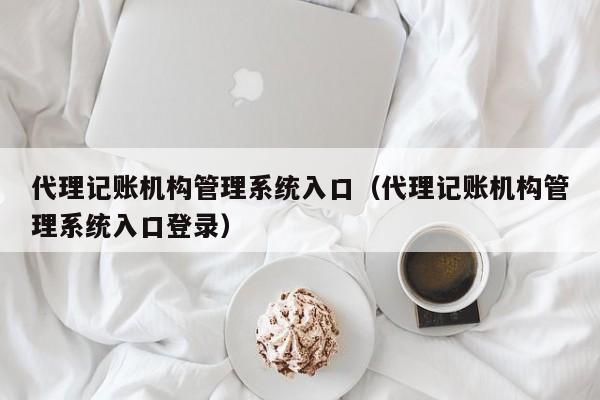 代理记账机构管理系统入口（代理记账机构管理系统入口登录）