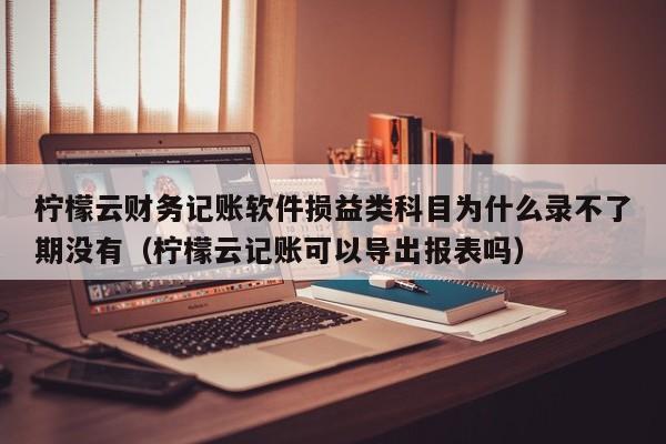 柠檬云财务记账软件损益类科目为什么录不了期没有(柠檬云记账可以导出报表吗)