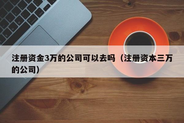 注册资金3万的公司可以去吗(注册资本三万的公司)