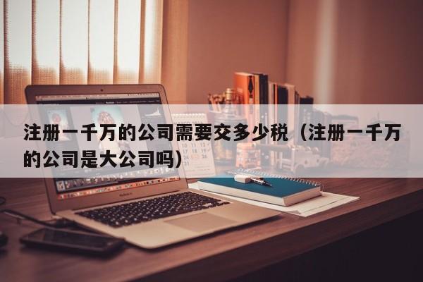 注册一千万的公司需要交多少税（注册一千万的公司是大公司吗）