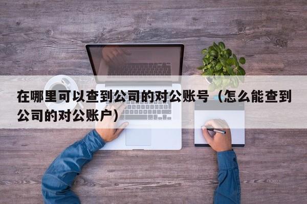 在哪里可以查到公司的对公账号（怎么能查到公司的对公账户）