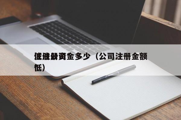 注册公司*低注册资金多少（公司注册金额*低）