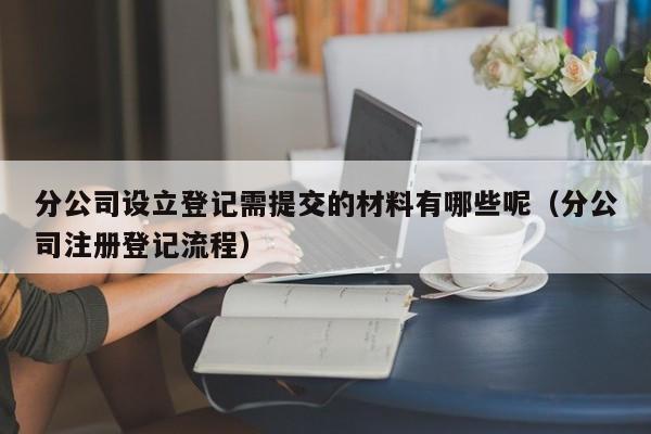 分公司设立登记需提交的材料有哪些呢（分公司注册登记流程）