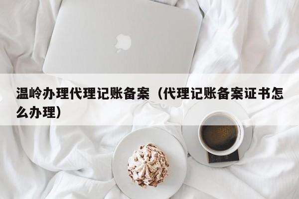 温岭办理代理记账备案（代理记账备案证书怎么办理）