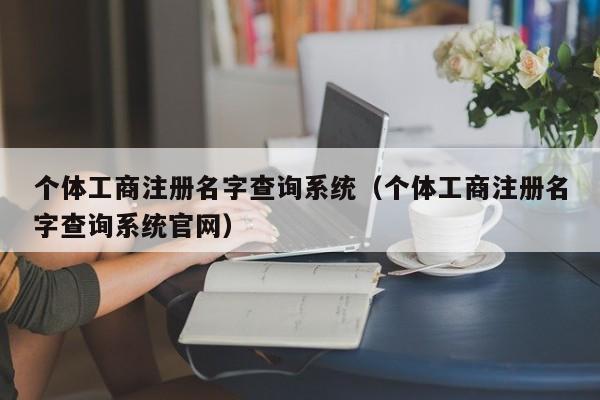 个体工商注册名字查询系统（个体工商注册名字查询系统官网）