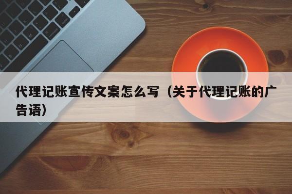 代理记账宣传文案怎么写（关于代理记账的广告语）