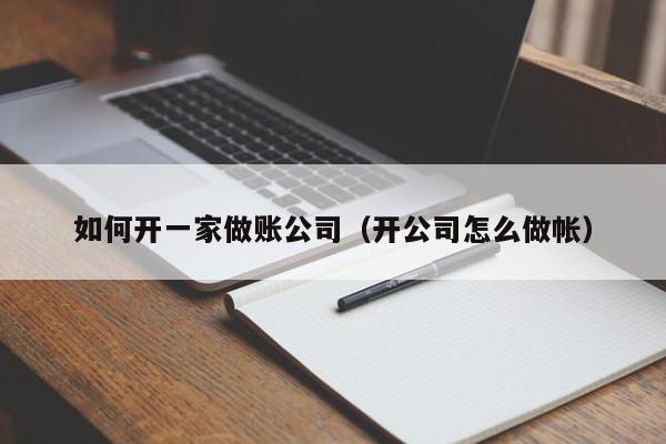 如何开一家做账公司（开公司怎么做帐）