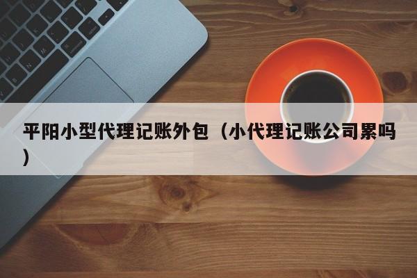 平阳小型代理记账外包（小代理记账公司累吗）