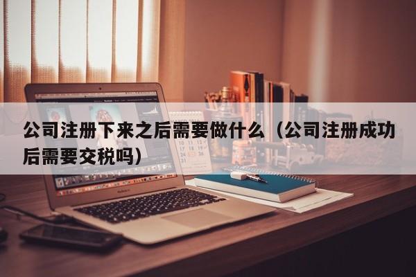 公司注册下来之后需要做什么（公司注册成功后需要交税吗）
