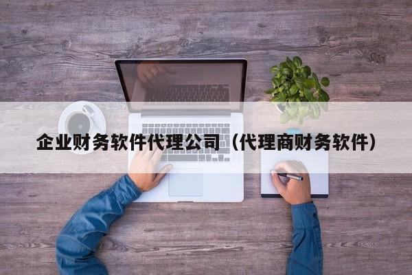 企业财务软件代理公司（代理商财务软件）