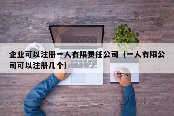企业可以注册一人有限责任公司（一人有限公司可以注册几个）