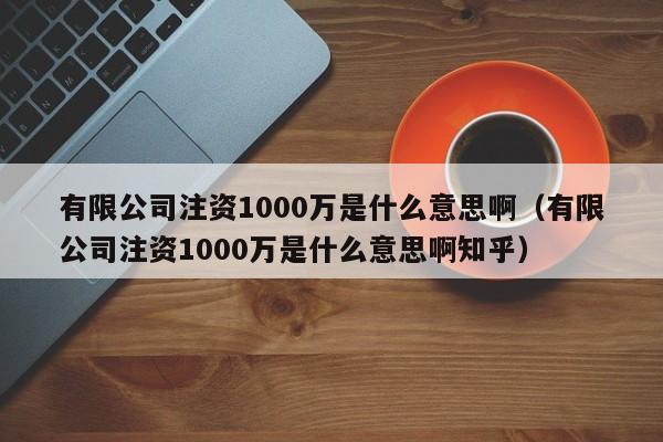 有限公司注资1000万是什么意思啊（有限公司注资1000万是什么意思啊知乎）