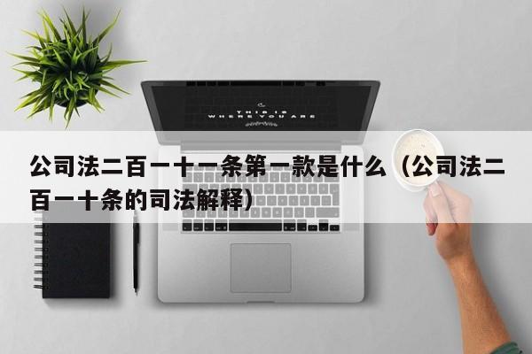 公司法二百一十一条第一款是什么（公司法二百一十条的司法解释）